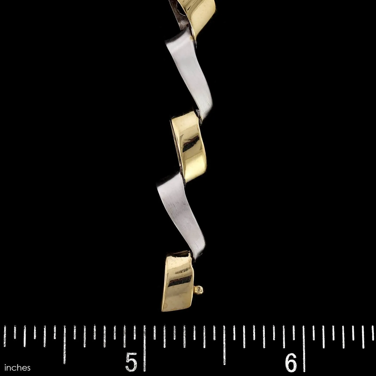 14K Two-tone Gold Estate Bracelet