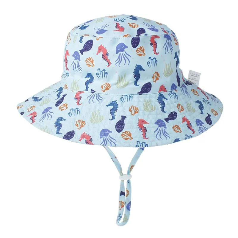 15 Types 2021 New Summer Sun Hat for Children Baby Boy Girls Children Outdoor Anti UV Protection Beach Caps 6 months up