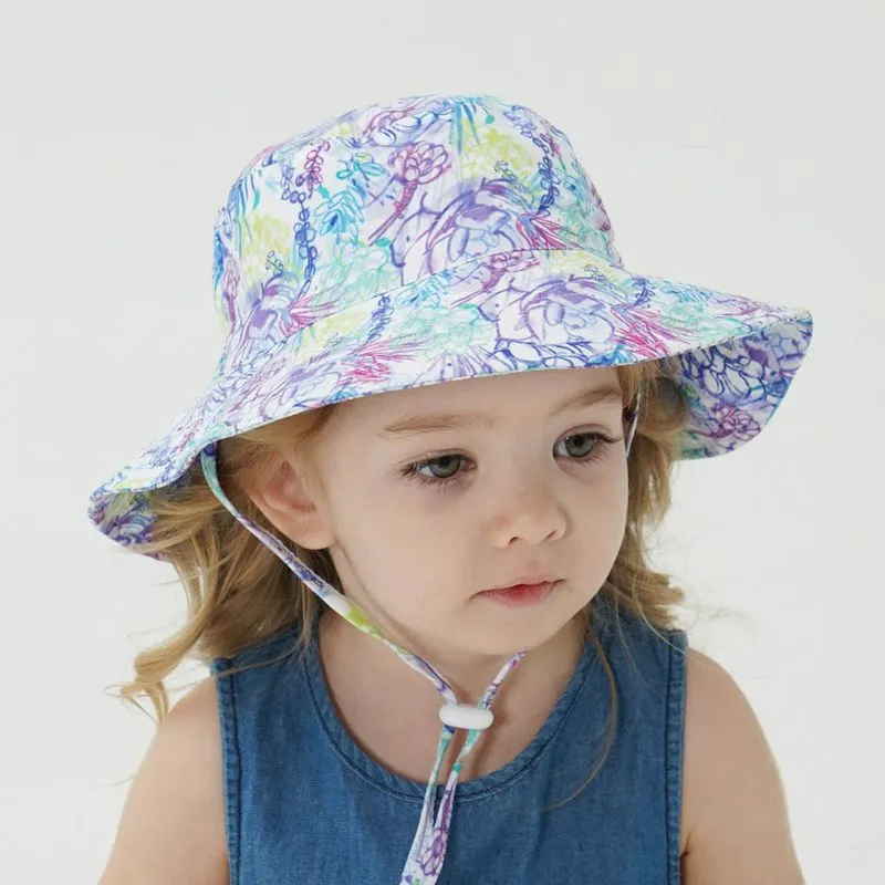 15 Types 2021 New Summer Sun Hat for Children Baby Boy Girls Children Outdoor Anti UV Protection Beach Caps 6 months up