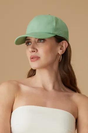 Adjustable Green Baseball Cap