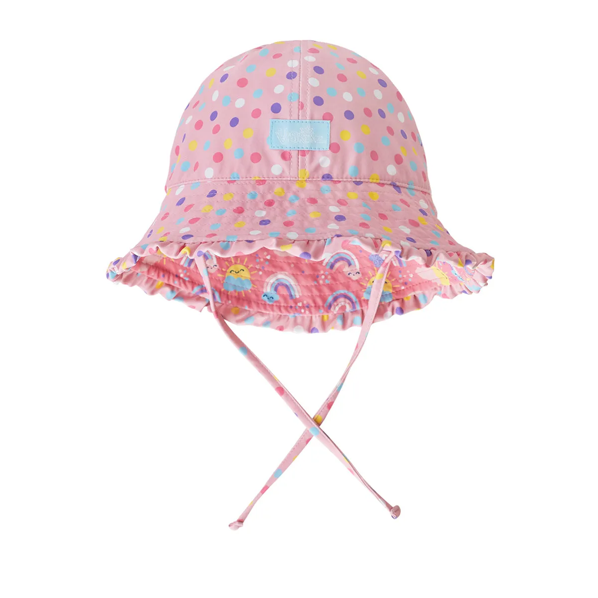 Baby Girl's Reversible Sun Hat | FINAL SALE