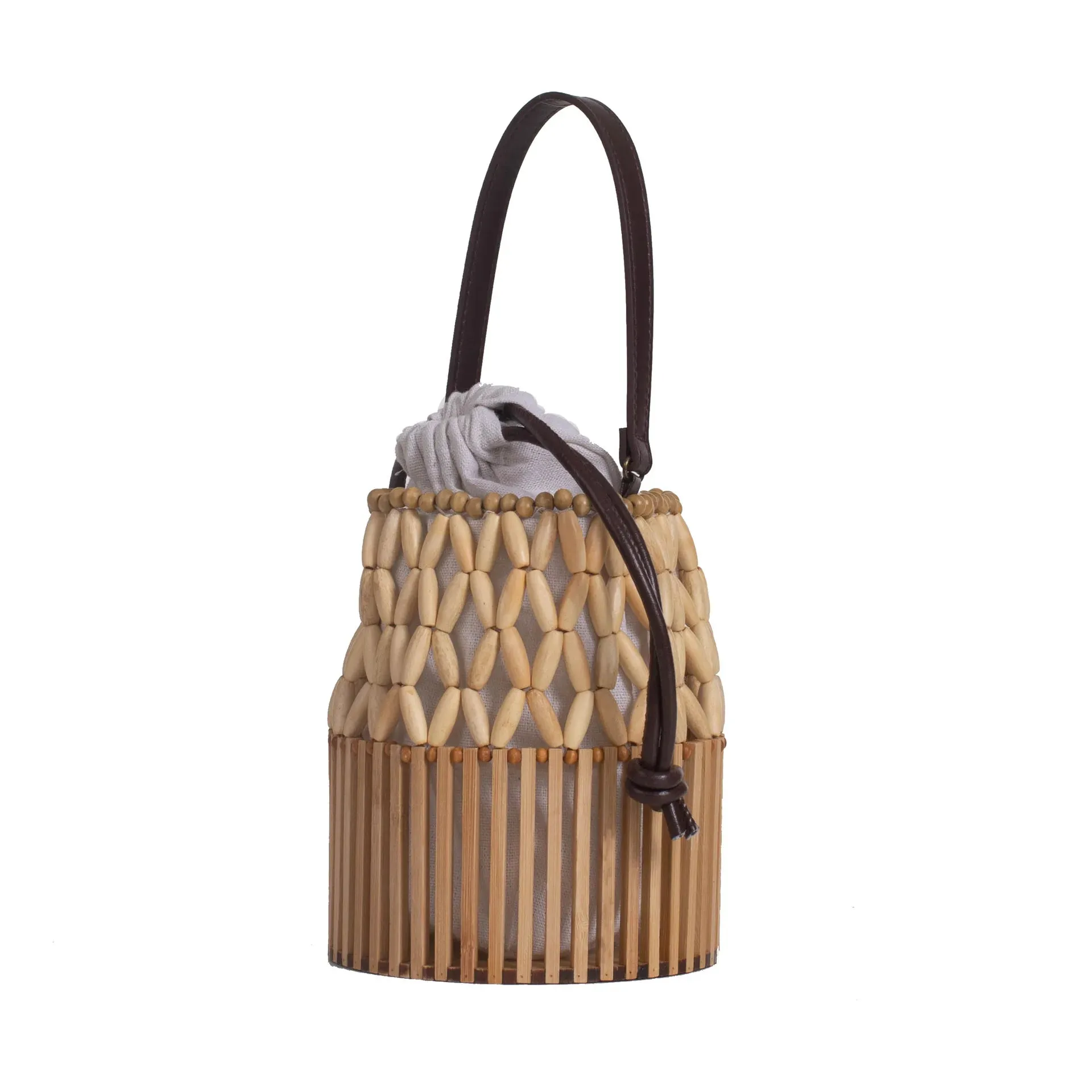 BambooChic Personalized Mini Bamboo Bag — Eco-Friendly Fashion Statement