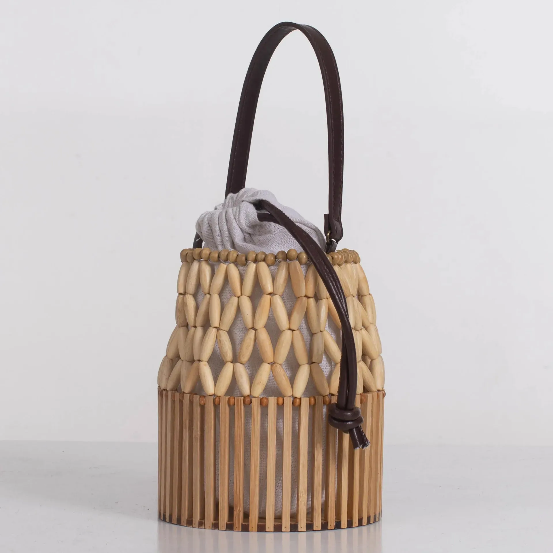 BambooChic Personalized Mini Bamboo Bag — Eco-Friendly Fashion Statement