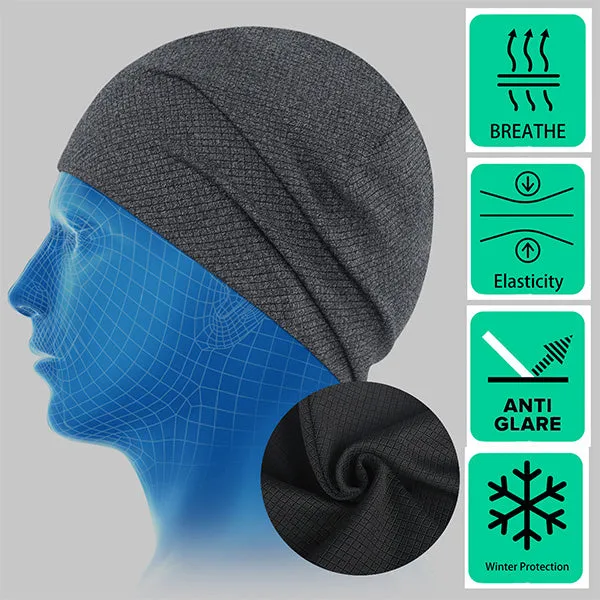 Beanie Cap for Running Helmet Liner - Anti Static