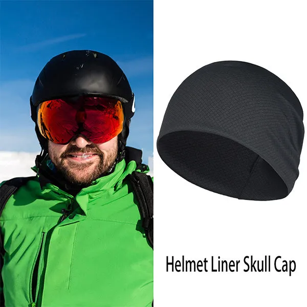 Beanie Cap for Running Helmet Liner - Anti Static