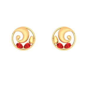 Beautiful 14k Gold Earrings Design From Online Exclusive