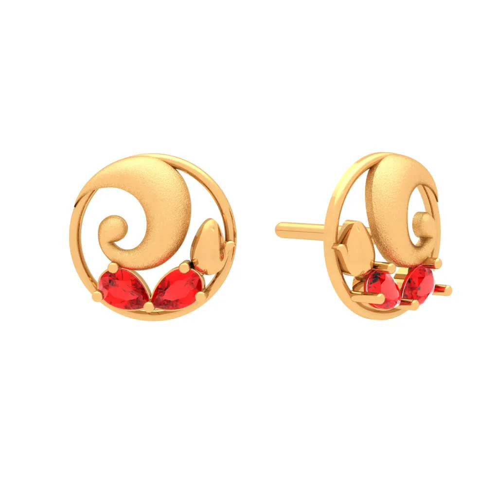 Beautiful 14k Gold Earrings Design From Online Exclusive