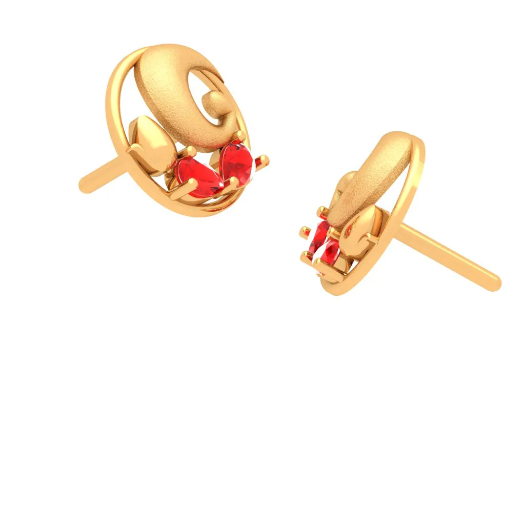 Beautiful 14k Gold Earrings Design From Online Exclusive