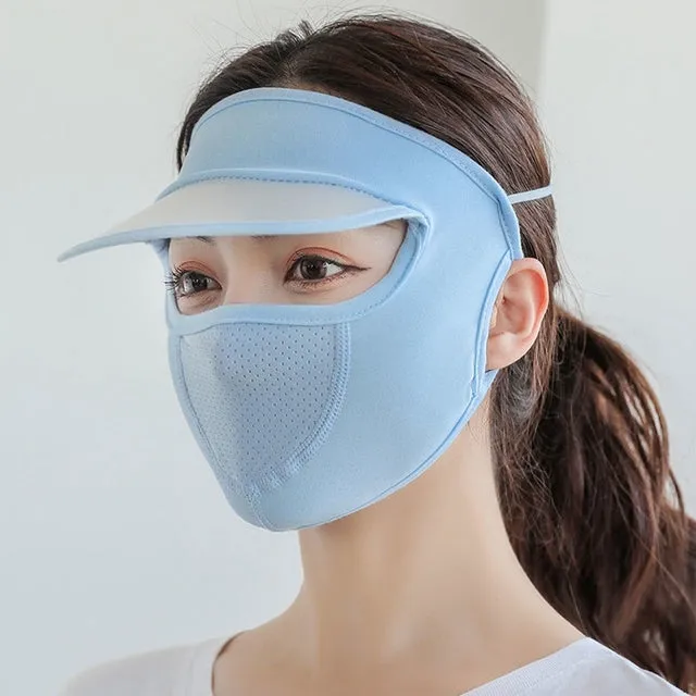 Breathable UV Protection Outdoor Sun Hat Mask