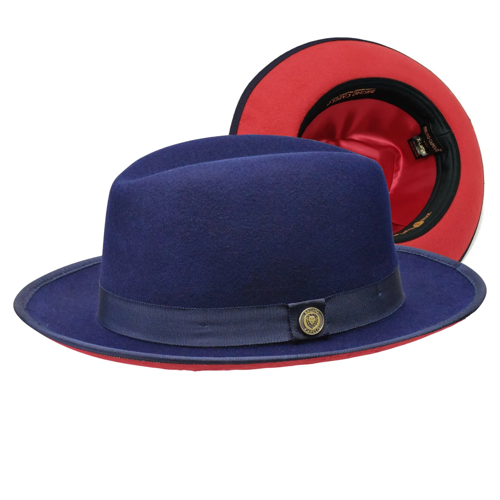 Bruno Capelo Princeton Wool Red Bottom Hat