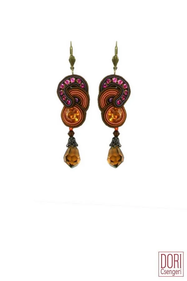 Caramel Drop Earrings