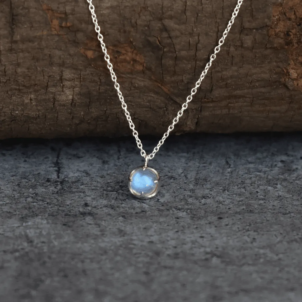 Claw - Moonstone Necklace