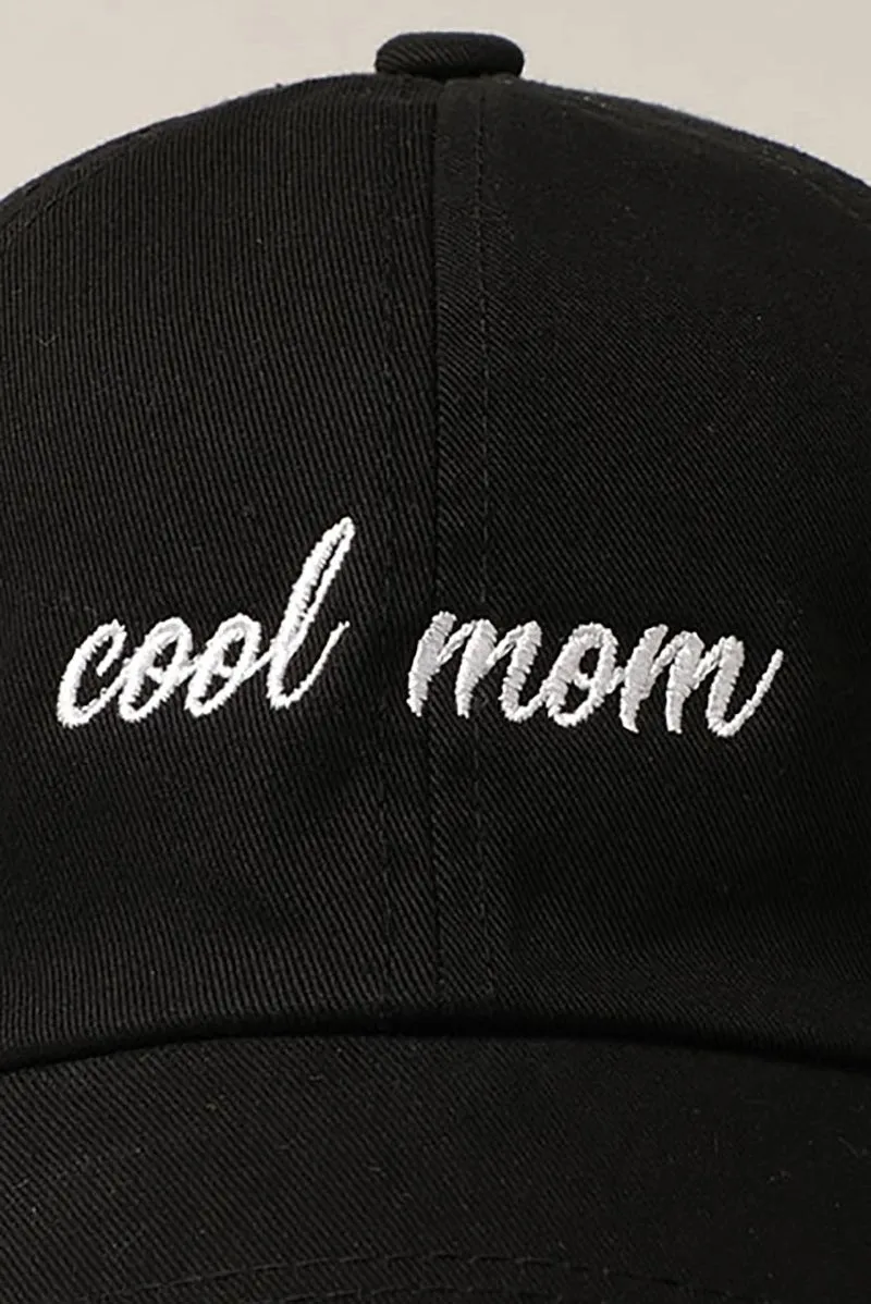 Cool Mom Baseball Cap | Blue, White, Black