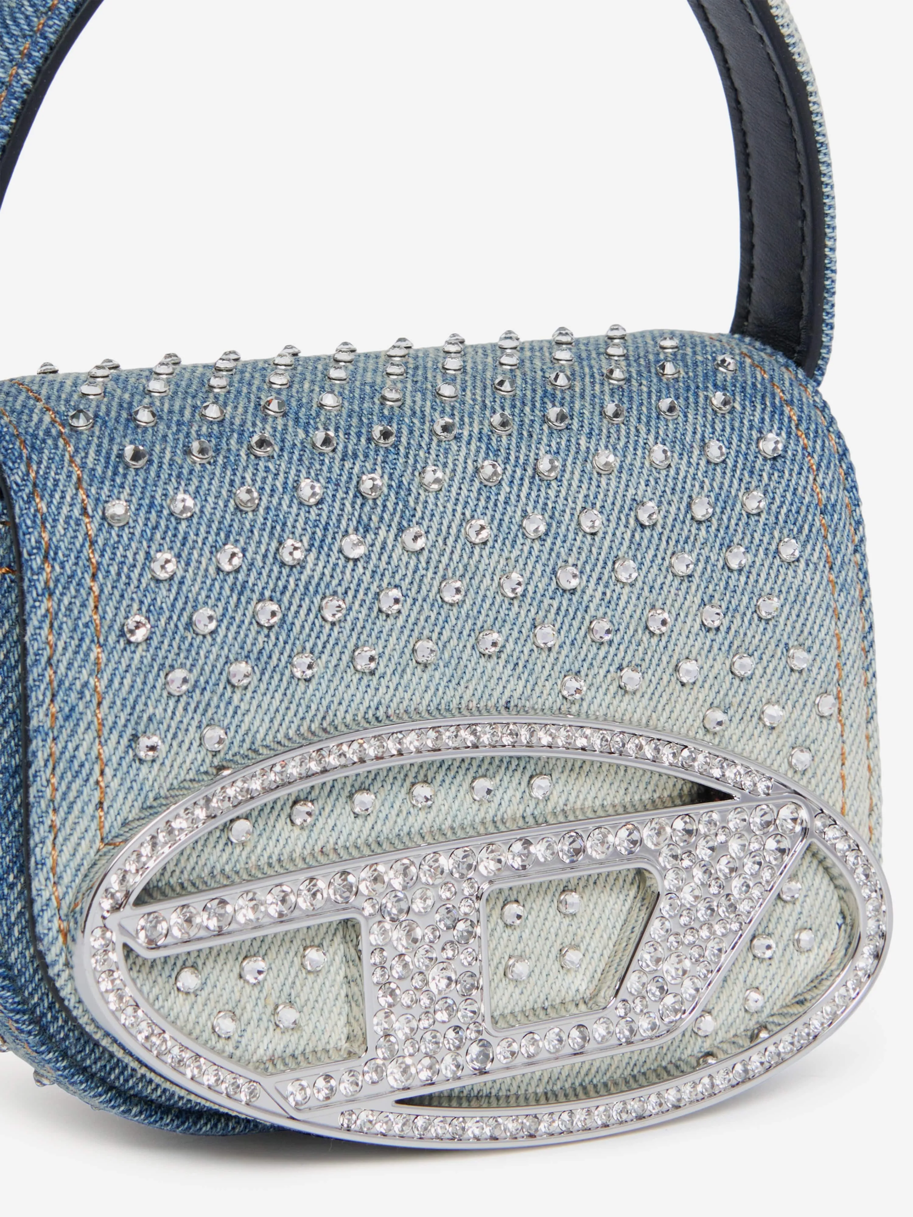 Diesel Girls Oval D Logo Handbag in Blue (20cm)