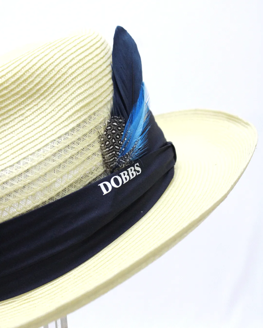 DOBBS Navy Band Khaki Fedora