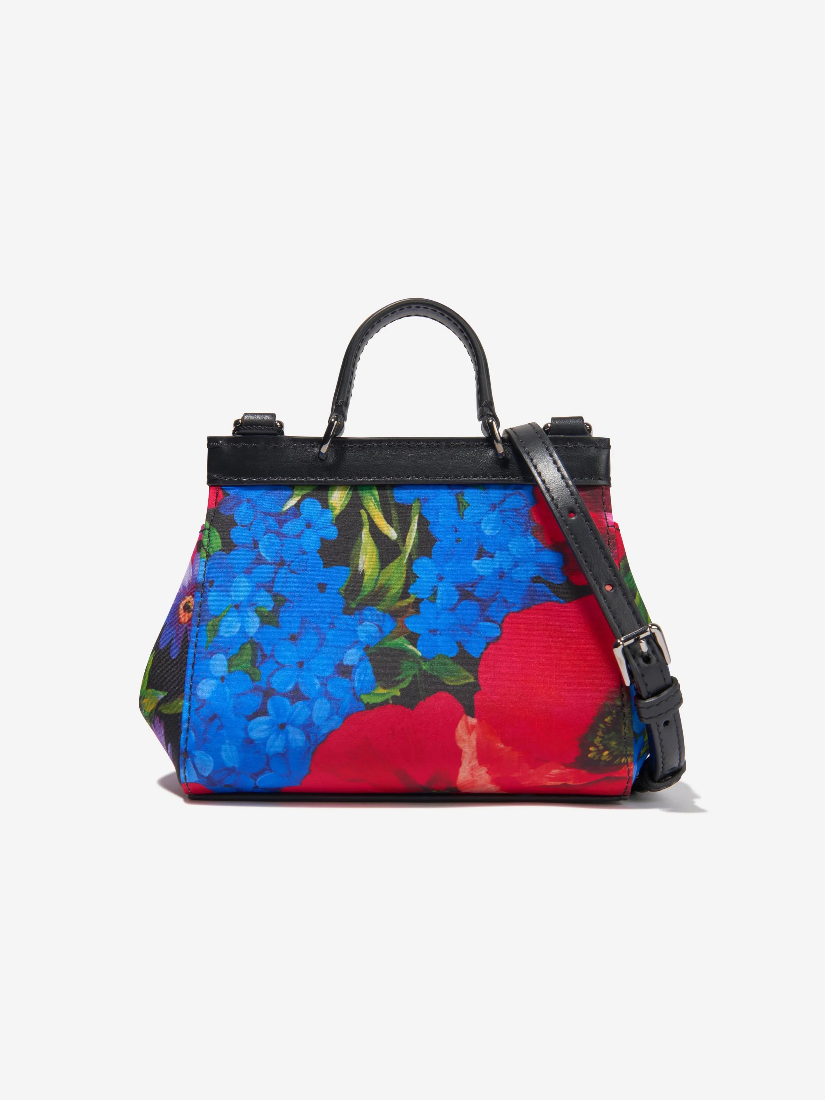 Dolce & Gabbana Girls Floral Handbag (W:14cm)