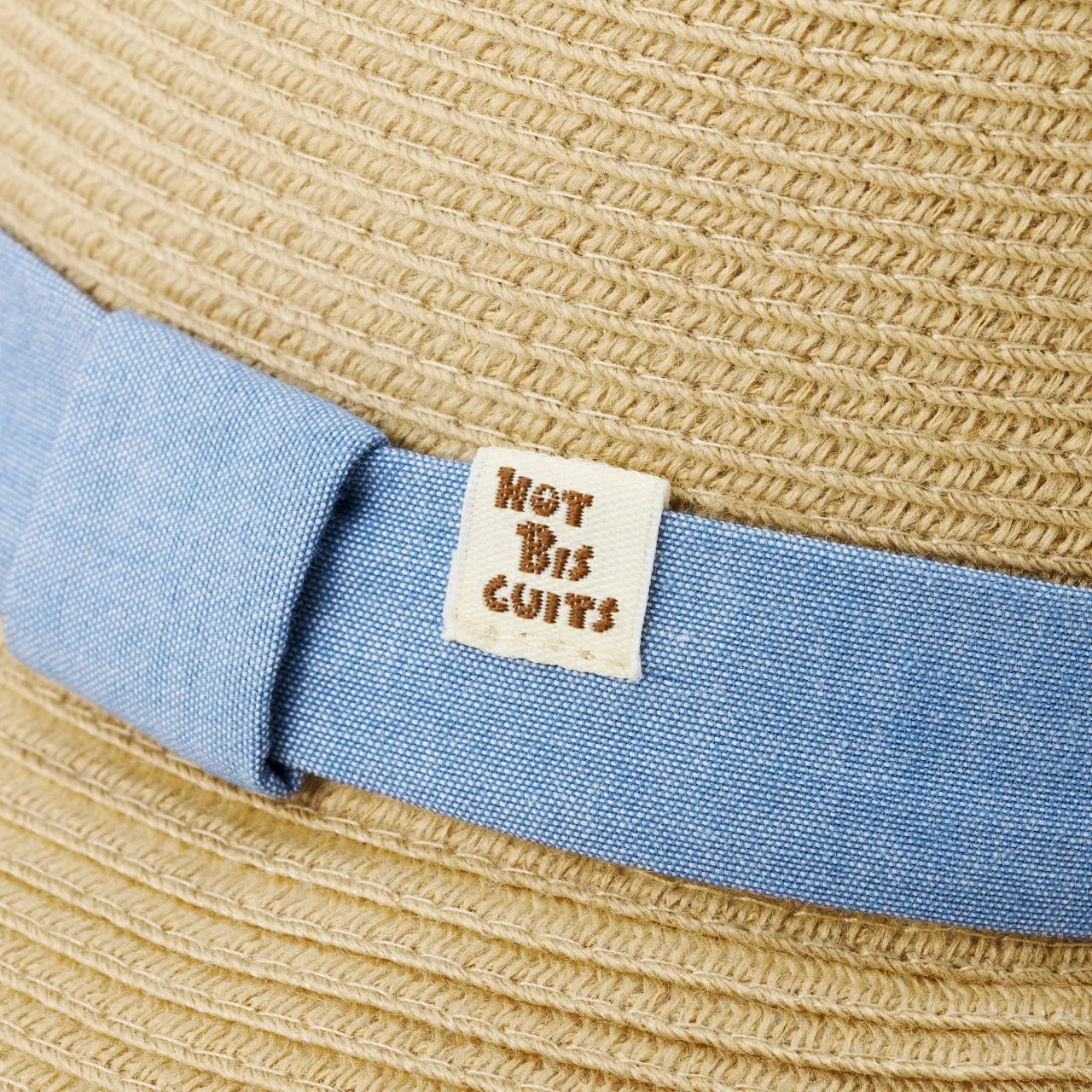 Faux Straw Fedora Hat (UV Protection)