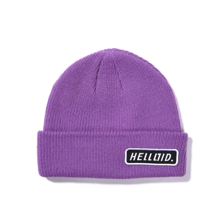 Helloid Watch Beanie-PURPLE