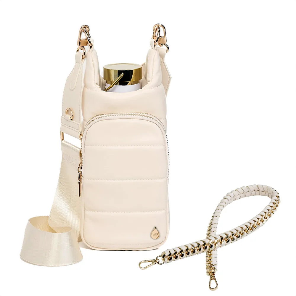 Ivory Vegan Leather Hydrobag® with Strap Bundle