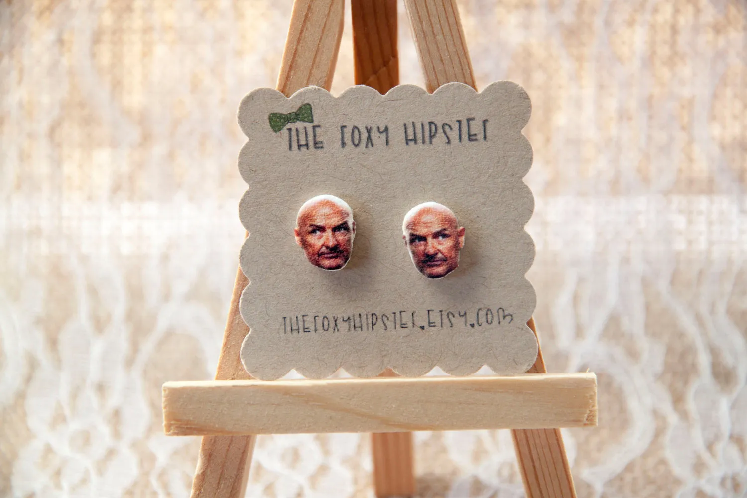 John Locke Inspired Stud Earrings