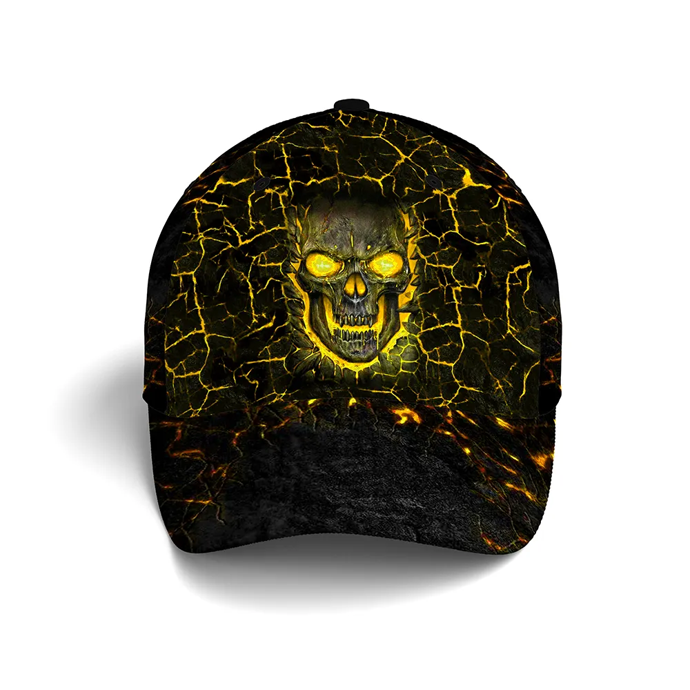 Lava Skull Cool Baseball Cap Coolspod