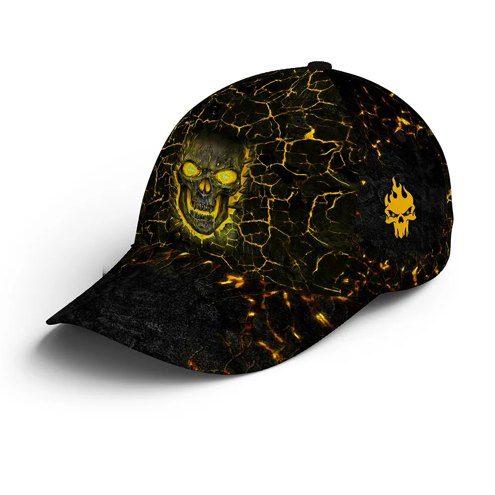 Lava Skull Cool Baseball Cap Coolspod