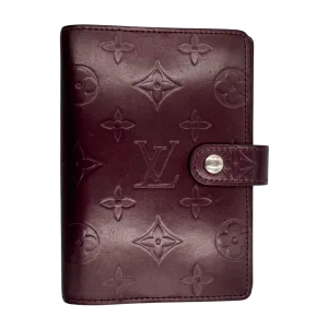 Louis Vuitton Monogram Vernis Small Ring Agenda Cover