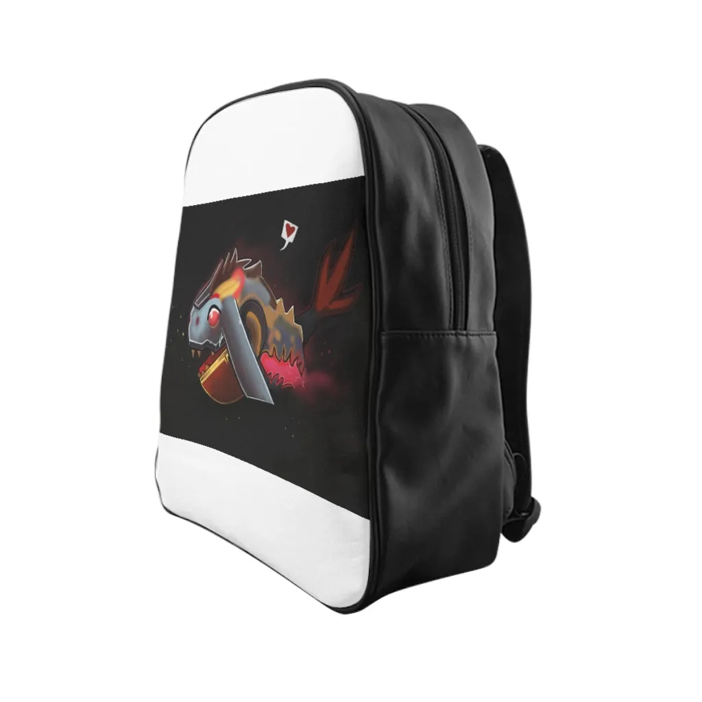 Mecha Whale Strider School Backpack