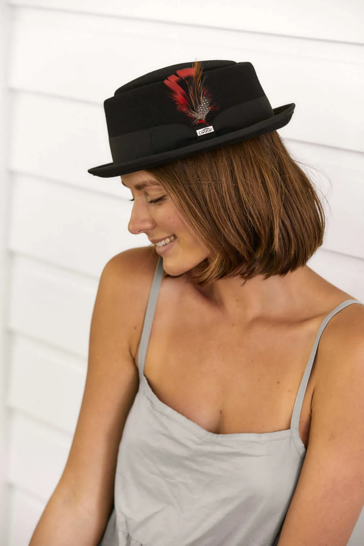 Mumford Pork Pie Wool Fedora