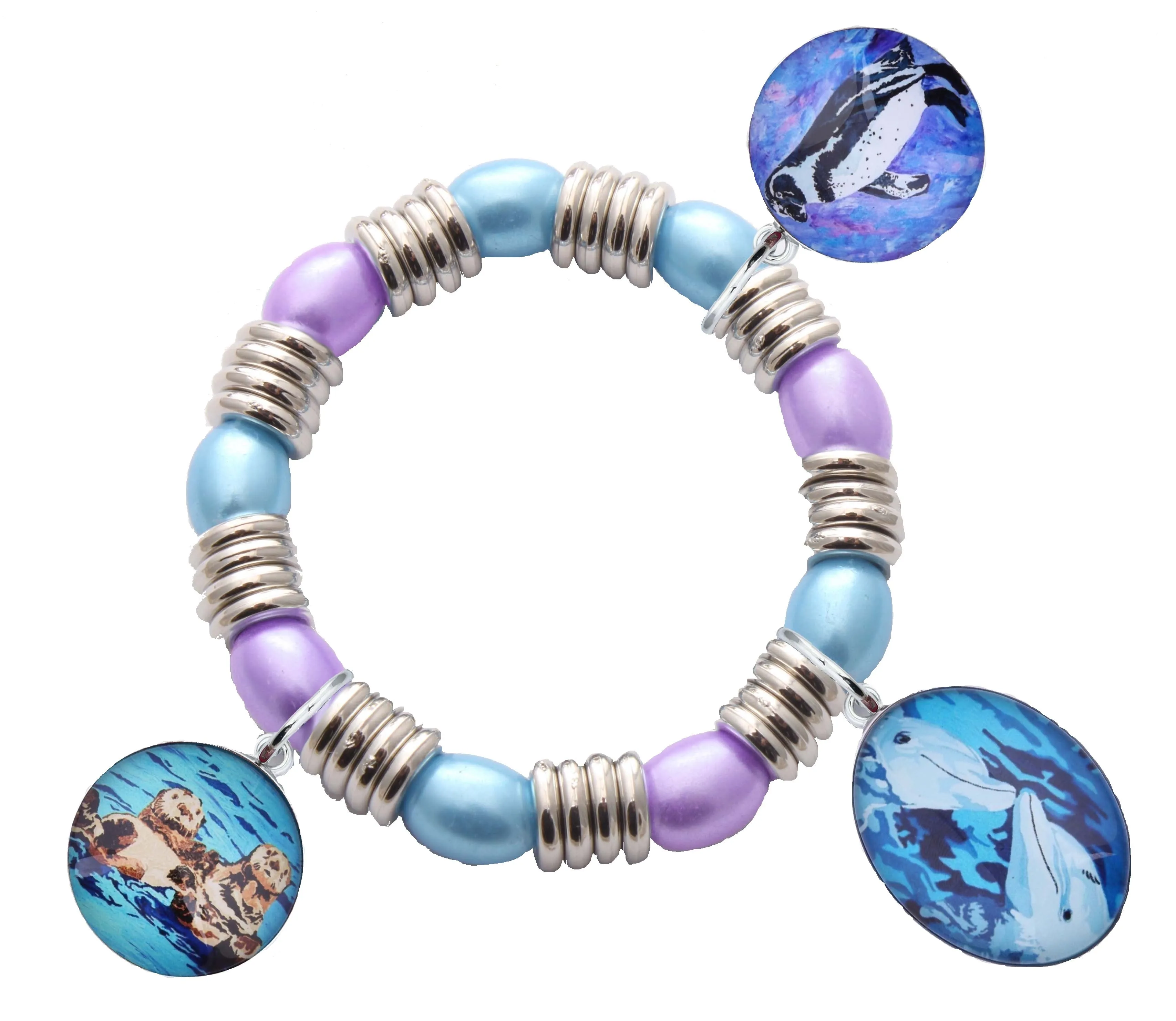 Ocean Animals Charm Bracelet