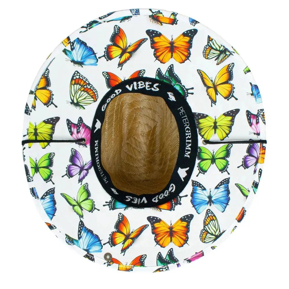 Peter Grimm Mariposa - Straw Lifeguard Hat