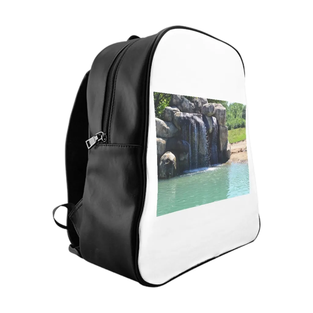 Rock Waterfall School Backpack