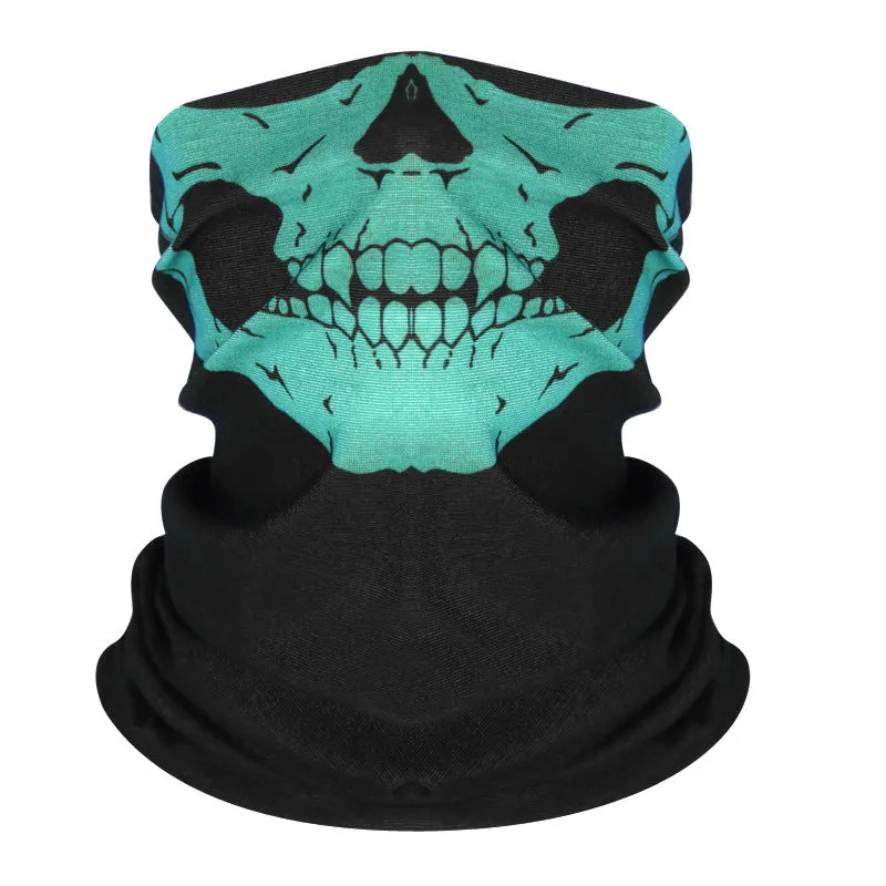 Skull-Neck Gaiter Face Shield Multi Purpose Head Covering (All Colors)