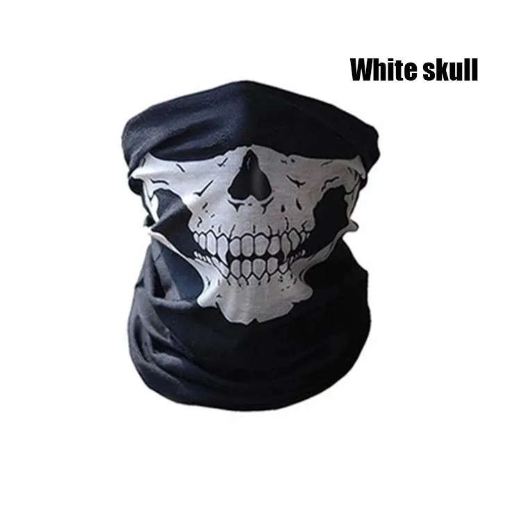 Skull-Neck Gaiter Face Shield Multi Purpose Head Covering (All Colors)