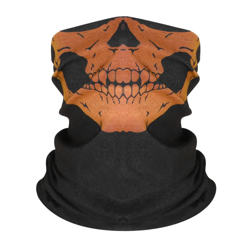 Skull-Neck Gaiter Face Shield Multi Purpose Head Covering (All Colors)