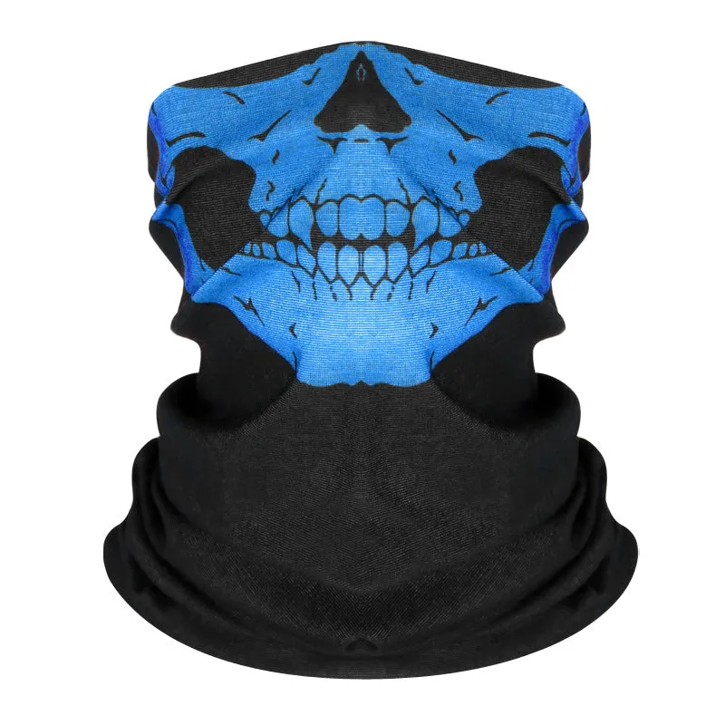 Skull-Neck Gaiter Face Shield Multi Purpose Head Covering (All Colors)