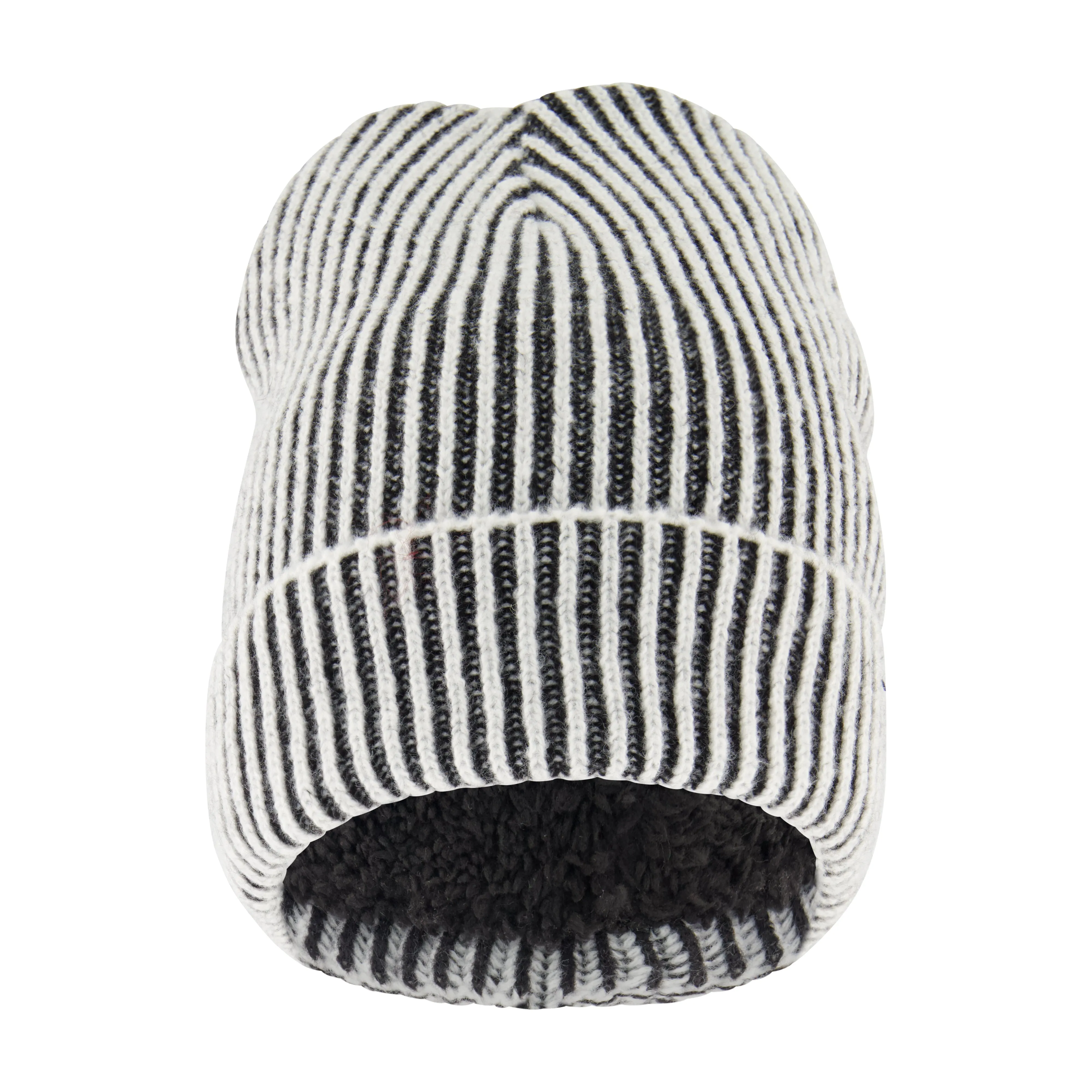 Tahari Women's Brioche Knit Beanie with Cuff with Plush Lining