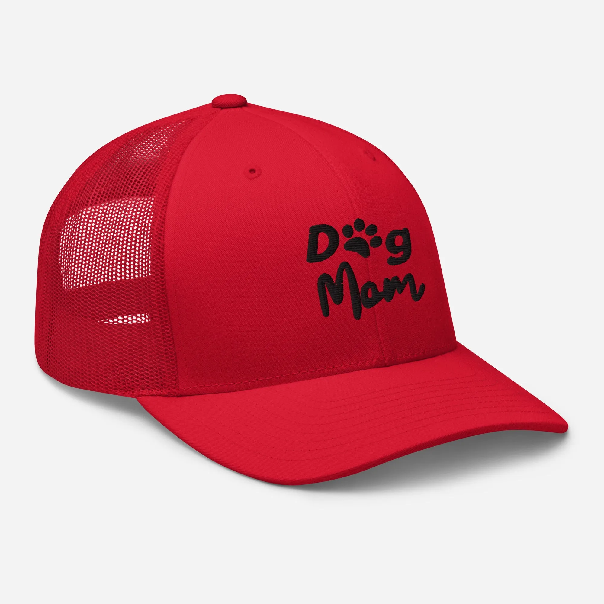 Trucker Cap, Dog Mom Embroidered Hat, lioness-love