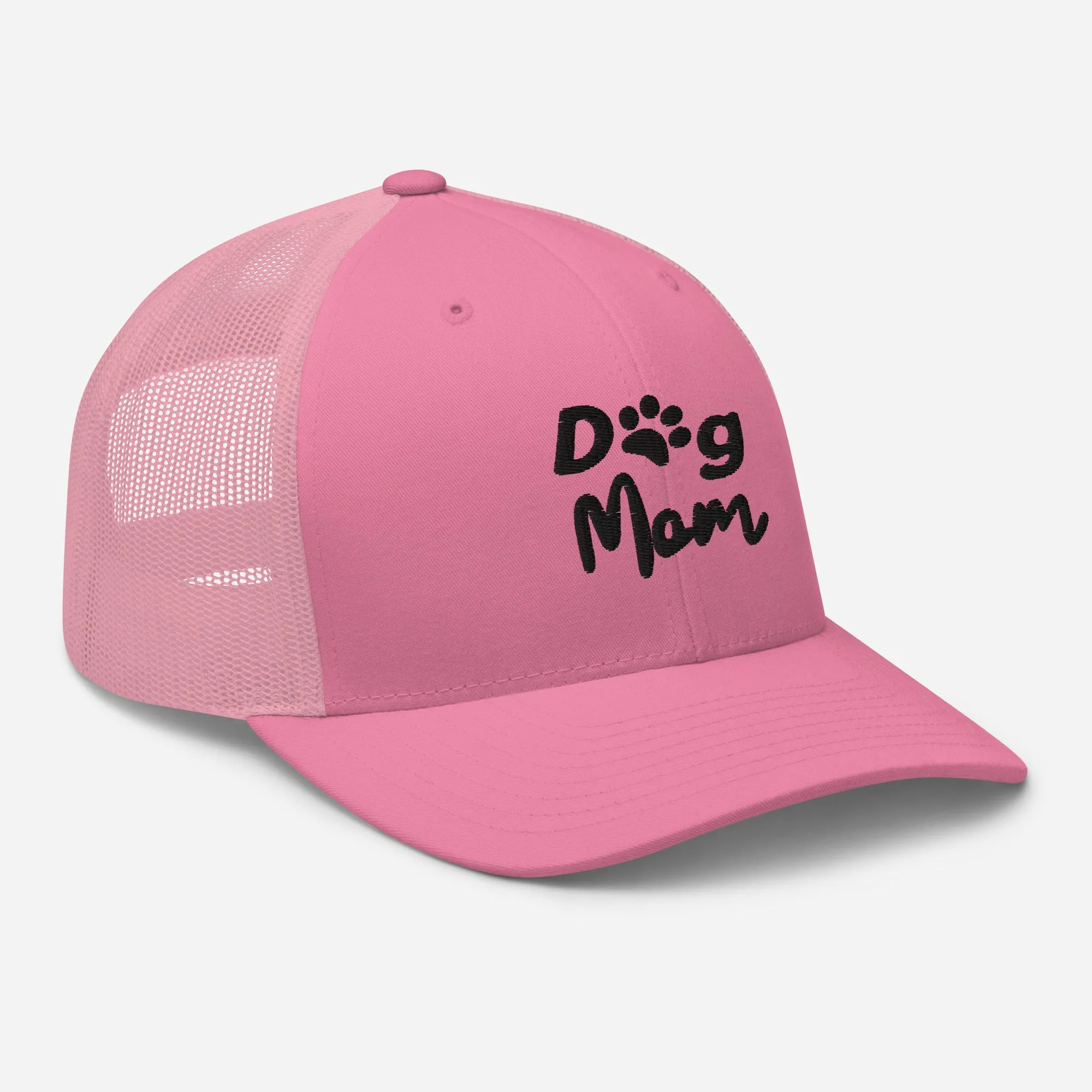 Trucker Cap, Dog Mom Embroidered Hat, lioness-love