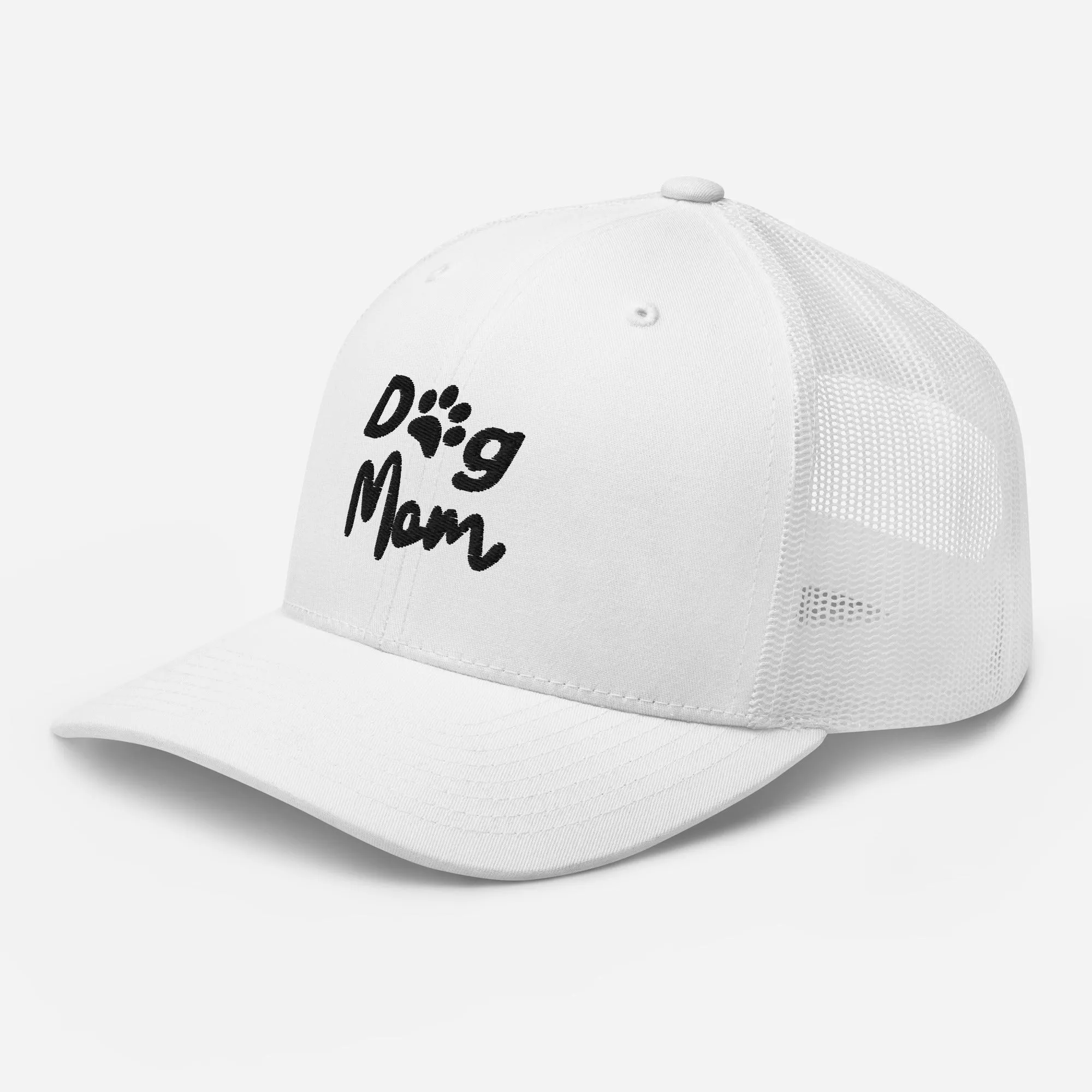 Trucker Cap, Dog Mom Embroidered Hat, lioness-love