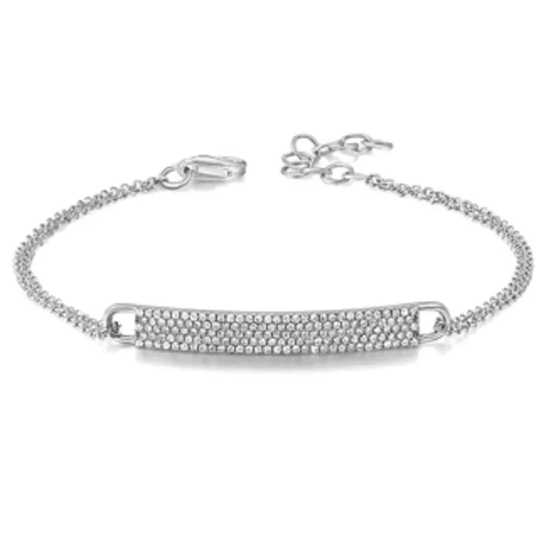 WAITLIST ONLY: Diamond ID bar bracelet