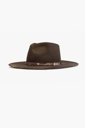 Wayfarer Fedora Hat | Heavy Relic Cigar